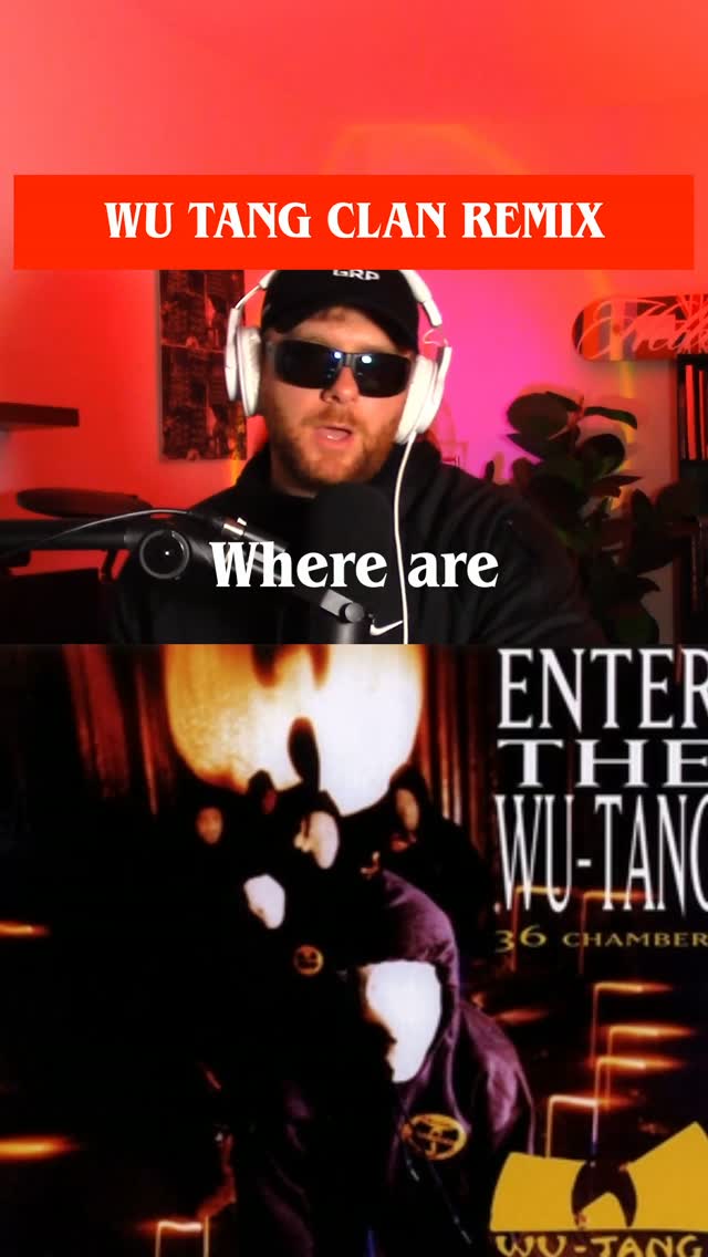 Grahm Radio reacting to Kaden Meza's Wu-Tang Clan remix